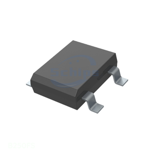 Electronic Chips Component B250FS 4-SMD, Gull Wing Diodes Authorized Distributor - Product Image 1