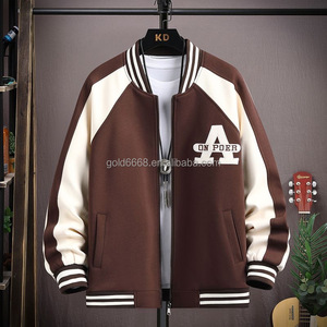 Giacca da Baseball <span class=keywords><strong>Casual</strong></span> da Uomo, Stile Scolastico, Moda Streetwear, <span class=keywords><strong>Abbigliamento</strong></span> <span class=keywords><strong>Maschile</strong></span> - Product Image 5