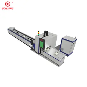 3000W High Output Efficiency CNC Tube Pipe Laser Cutter For Metal Fiber Laser Cutting Machine