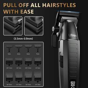Cortadora de Pelo Profesional para Hombre Ufree U-858 y Recortadora de Pelo, Juego de Cortadoras de Pelo con Motor Vectorial, Recortadora de Barba Eléctrica para Hombre - Product Image 3