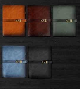 Carnets de voyage de luxe en cuir véritable format A5 avec logo personnalisé, idéaux pour les coffrets cadeaux - Offre promotionnelle IStapromo - Product Image 6