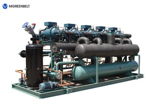 ชุดเครื่องทำความเย็นขนาดใหญ่พร้อมคอมเพรสเซอร์หลายตัวในชั้นวาง - Product Image 4