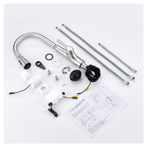 360 xoay có thể tháo rời vòi nước nhà bếp với kéo xuống đầu phun cho nhà bếp Mixer bồn rử<span class=keywords><strong>a</strong></span> vòi Mixer tap - Product Image 6