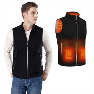 Custom Mens Fleece Vest Thermal Body <b>Warmer</b> Sleeveless Jacket OEM Pakistan Export Manufacturer Supply Worldwide Markets - Product Image 2