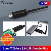 SONOFF ZB Dongle-P Zigbee 3.0 USB Dongle Plus, Analyseur de passerelle sans fil vers interface MQTT avec antenne