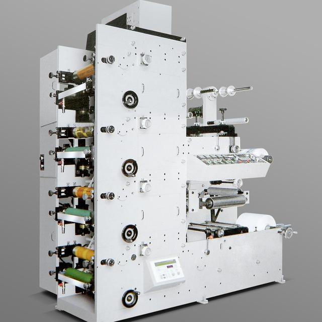 High Quality Roll to Roll Label Flexo Printing Machine with UV Dryer