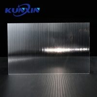 Kunxin Contrôle de l'éblouissement LED Éclairage Transparent UGR Diffuer 1.5mm 2mm 3mm PS Feuille de diffusion linéaire