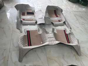 2024พรมปูพื้นรถยนต์แบบปรับแต่งได้7D เต็มชุดพรมปูพื้น<span class=keywords><strong>รถ</strong></span>แบบกันน้ำกันฝุ่นสองชั้นหรูหราทนทานสำหรับ B7ทางเดิน - Product Image 2