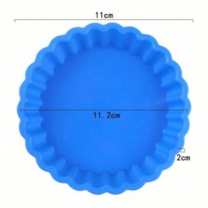 Molde Redondo de 4.5 Pulgadas para Hornear Pasteles, Base para Pastel, Molde de Silicona de Resina Libre de BPA, OEM/ODM - Product Image 2
