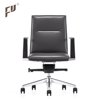 FURICCO – chaise de bureau pivotante en cuir véritable pour conférence, fabricant