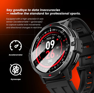 Montre intelligente de sport professionnel C31 BT appel GNSS positionnement altitude pression d'air boussole 3ATM étanche GPS montres intelligentes - Product Image 2