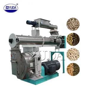 YUDA Biomass Wood Sawdust Rice Husk Straw Wood Pellet Mill Pelletizer Machine, Pellets Making Machine