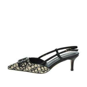 LAURA BIAGIOTTI SLINGBACK 8969 NERO/BEIGE - Product Image 1