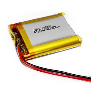 CE מוסמך 3.7v 2500mAh lipo פולימר סוללה 104050 ליתיום יון סוללה עבור drone RC רכב - Product Image 6