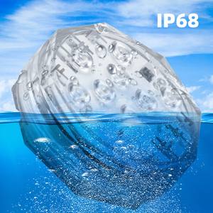 Luces Sumergibles Solares RGB IP65 para Piscina, Fuente Subacuática, Acuario, Jarrón, Iluminación LED Premium con Base - Product Image 2