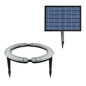 2024 Novo design de luz solar para árvores paisagísticas, luz solar IP65 à prova d'água para iluminação externa, projetores Jy8-R09