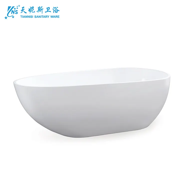 TNS Simple Bathtub Adults Free Standing Bath Shower New Style Tub