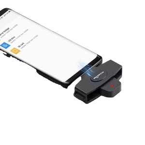 Xách tay Mini USB C Đầu đọc thẻ iso7816 liên hệ với ID IC ATM <span class=keywords><strong>EMC</strong></span> cac Sim & loại tín dụng C Đầu đọc thẻ thông minh - Product Image 6