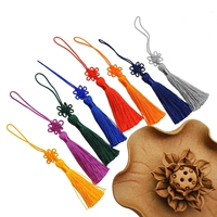 Pendentif en nœud chinois fait main sur mesure en gros, cadeau pour le Nouvel An chinois, décoration de la maison, marque-pages, pompon