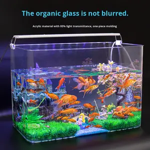 ตัวกรองภายในตู้ปลาสี่เหลี่ยมขนาด15ซม. 3วัตต์แบบ all-in-one พร้อมปั๊มสำหรับกุ้งปลาหรือถังนาโนที่ทำจากแก้วและพลาสติก - Product Image 4