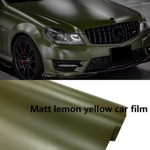 Film à changement de couleur pour voiture Film d'emballage en vinyle vert mat avec fonction de dégagement d'air, adapté au film de voiture - Product Image 4