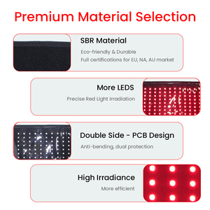 Dispositivo de Terapia Personalizado de 660nm y 850nm para Recuperación de Lesiones en la Cabeza de <span class=keywords><strong>Caballos</strong></span>, Curación de Fracturas, Terapia de Luz Roja Portátil para la Cabeza de <span class=keywords><strong>Caballos</strong></span> - Product Image 6