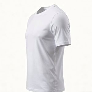 T-shirt personnalisé en coton 100% 180GSM pour homme, t-shirt surdimensionné, impression de logo personnalisée, évacuation de l'humidité pour unisexe - Product Image 4