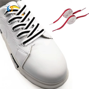 Lacets de sport en polyester de haute qualité, plats, colorés et sécurisés pour le basketball, la course à pied et les baskets - Product Image 1