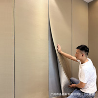 Panel Dinding Lembut Modern Berbahan Busa XPE Perekat Sendiri, Tebal, Anti Lembab, Motif Linen untuk Ruang Tamu, Kamar Tidur, Latar Belakang TV