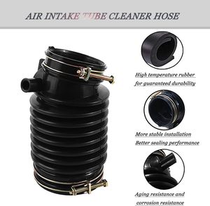 17228RCAA00ท่อไอดีทำความสะอาดอากาศ <span class=keywords><strong>bute</strong></span> w/ Clamps เหมาะกับ2003-2007 Honda Accord V6 3.0L 2004-2006 Acura TL V6 3.2L n/a - Product Image 4