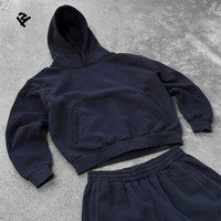 Survêtements personnalisés pour hommes, vêtements de mode, ensembles de jogging, ensemble deux pièces avec sweat-shirt à capuche et pantalon de survêtement à jambes larges, survêtement de haute qualité