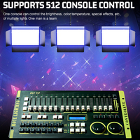 Lumière vidéo LED professionnelle pour studio photo, diffusion en direct, panneau LED RGB pour photographie en direct avec télécommande