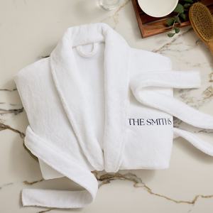 Accappatoi Personalizzati con Logo per Hotel, Morbidi e Caldi in Pile Corallo, Unisex - Abbigliamento Invernale per SPA - Product Image 4