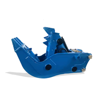 Broyeur hydraulique pour excavatrice, crible à mâchoires pour le recyclage et la démolition du béton