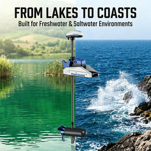 Moteurs électriques de pêche à la traîne brossés 86 lb 24 V 1200 W avec GPS <span class=keywords><strong>pour</strong></span> <span class=keywords><strong>kayak</strong></span> - Product Image 4