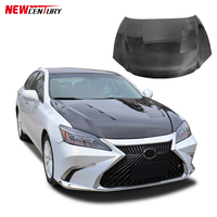 Capot de capot perforé en fibre de carbone de style MBJ pour Lexus ES 2006-2012