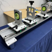 Mini tour à double mandrin pour la maintenance des embouts de queues de billard, à vendre