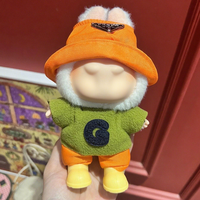 Vêtements de poupée en peluche unisexe Bubu Fashion de 17 cm, jouet en coton, robe salopette de dessin animé, échelle 1:3, haute qualité