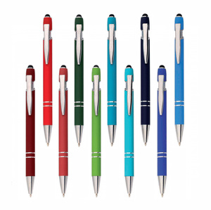 <span class=keywords><strong>Penna</strong></span> <span class=keywords><strong>Gel</strong></span> in Alluminio Personalizzata <span class=keywords><strong>con</strong></span> Logo, <span class=keywords><strong>Inchiostro</strong></span> Nero 1.0mm, Elegante <span class=keywords><strong>Penna</strong></span> <span class=keywords><strong>a</strong></span> <span class=keywords><strong>Sfera</strong></span> in Metallo Promozionale <span class=keywords><strong>con</strong></span> Ricarica Sostituibile - Product Image 1
