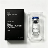 Boîtes en papier personnalisées pour flacons de peptides en gros, pour flacons de 2 ml, 3 ml, 5 ml et 10 ml, adaptées aux petites quantités minimales de commande avec ensemble complet