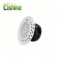 Lishine Grille de ventilation moderne encastrée sans bordure en alliage d'aluminium – Diffuseur de plafond encastré de luxe durable et facile à installer