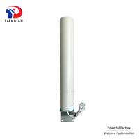 Antenne en fibre de verre 5 GHz, station de base extérieure longue portée 50 km, omnidirectionnelle 8 dBi, Wifi 2,4 G 5,8 G