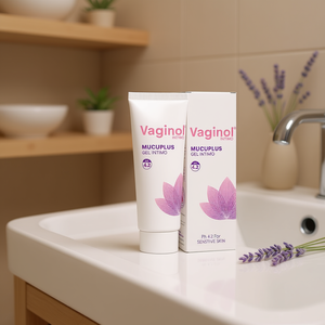 Vaginol Mucuplus Gel Íntimo 50ml pH 4.2 Sin Parabenos para Piel Sensible Uso Femenino Adulto En Caja - Product Image 3