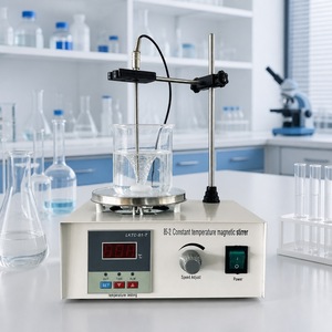 Nathi Placa Calefactora con Agitador Magnético de Doble Voltaje 220V, Mezclador de Laboratorio 85-2, 3000ml, Pantalla Gráfica, Motor sin Escobillas de 25W, Calefacción de 250W - Product Image 5