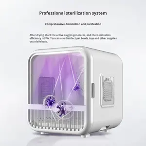 Séchoir pour animaux de compagnie, boîte de séchage pour chats et chiens, moteur DC <span class=keywords><strong>silencieux</strong></span>, protection contre la surchauffe, 220V, petit sèche-cheveux, souffleur d'eau - Product Image 2