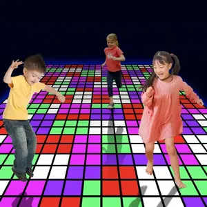 Active Gaming Experience Activate Game Led Floor For Staycation Interactive Entertainment Venue