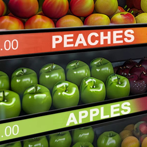 Tường ổ đĩa thông qua kỹ thuật số Bảng menu Pizza kỹ thuật số bảng màn hình hiển thị nhà hàng LCD Bảng điều chỉnh Bảng menu kỹ thuật số hiển thị - Product Image 1