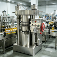 Vente directe d'usine, presse à huile entièrement automatique, équipement de pressage d'huile multifonctionnel, presse à huile d'arachide commerciale