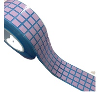 Plaquette en silicone thermique conductrice isolante auto-adhésive 3 W/mK, feuilles de silicone résistantes à la chaleur, découpe possible