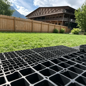 Grille de <span class=keywords><strong>gravier</strong></span> écologique pour jardin, installation facile, en plastique alvéolé robuste, perméable, pour gazon et allées extérieures - Product Image 2